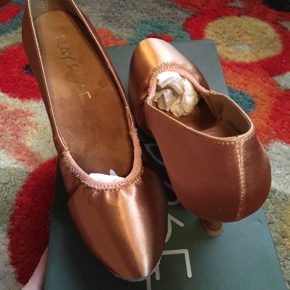 Ray Rose ballroom shoes 2.5 in flared heel